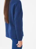 Blauwe comfortabele trui | Organication women's sweatshirt navy