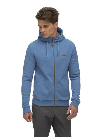 Ragwear sweatshirt nate zip blue 2312-30015-2040