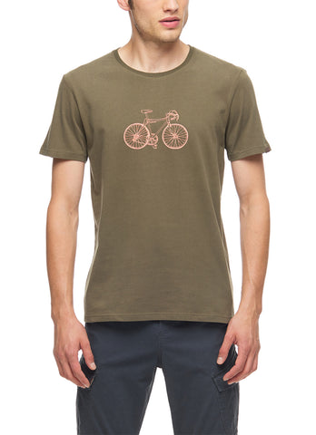 Ragwear t-shirt siril organic olive 2212-15020-5031