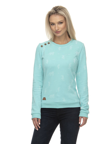 Ragwear Sweatshirt Glorious Tiger Mint 2011300085044