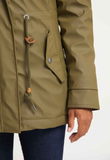Ragwear jackets monadis rainy olive 2021-60042-5031:  winterjas met handige zakken