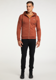 Ragwear sweatshirt Nate zip terracotta 2122-30018-6001