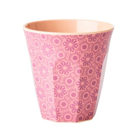 Rice medium melamine cup with Marrakesh print MELCU-MAPI