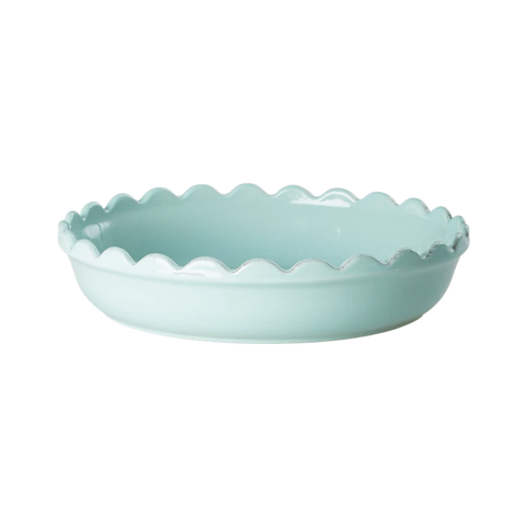 Rice stoneware oven dish in mint small CEPIE-SMI