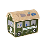 Rice Medium Toy Basket With Animal Rescue Design BSHOU-MVAN