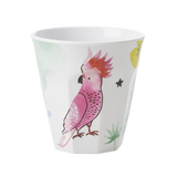 Rice Melamine Cup With Cockatoo Print MELCU-COCKA