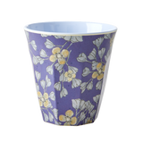 Rice Melamine Cup With Hanging Flower Print MELCU-HAFL