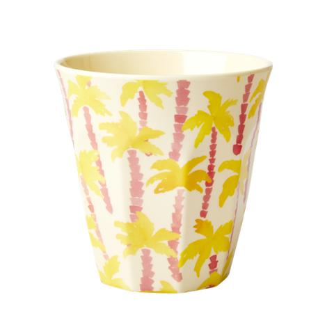 Rice Melamine Cup With Palm Tree Print MELCU-PALM