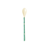 Rice Melamine Latte Spoon Fern And Flower Print MELSP-LLBFEFL