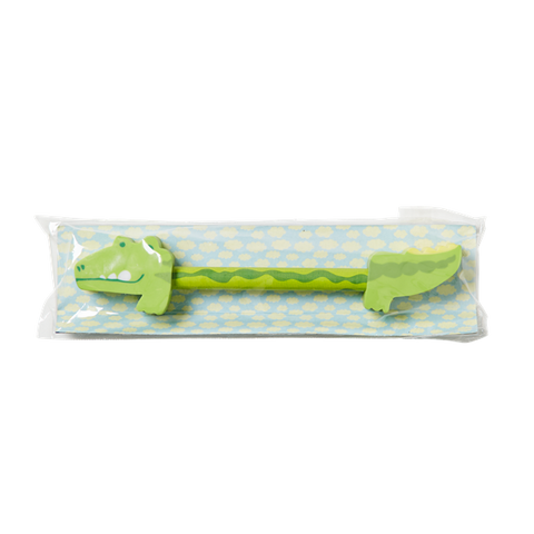 Rice Pencil with Double Eraser Crocodile or dachshund PAPEN-ANIDOG/PAPEN-ANICRO