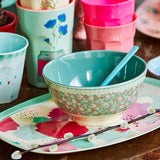 Rice Rectangular Melamine Plate With Splash Print MELPL-SPLASH