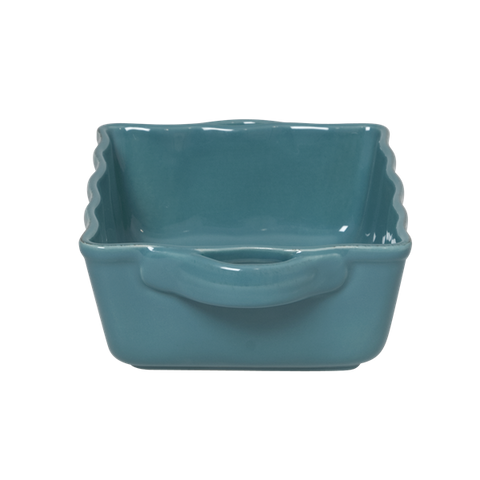 Rice Small Stoneware Oven Dish in Turquoise CEOVE-ST