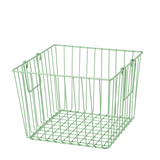 Rice Square Wire Basket With Handle