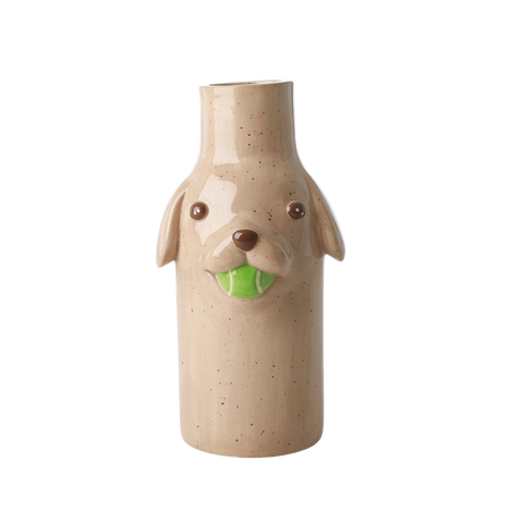 Ceramic vase in stella spotlight dog shape large katie kimmel