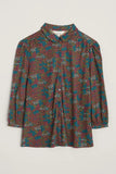 Seasalt Cornwall 3/4 embrace shirt alpine garden mix 274307B021