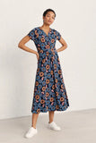 Seasalt Cornwall chapelle dress patterned flower maritime b_wm22297_25435 