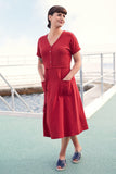 Seasalt Cornwall coastwatch dress dahlia B-WM19651-10371 186086B021_1
