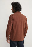 Seasalt Cornwall men's cannis shirt bran 270013B006