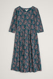 Seasalt Cornwall Veronica dress ice plant dark lake 230892B001