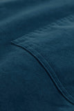 Seasalt Cornwall may's rock skirt dark storm 162925B022: blauwe corduroy rok met opgestikte zakken