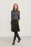 Seasalt Cornwall may's rock skirt woodland 241794B051