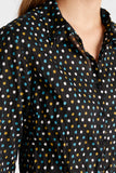Seasalt Cornwall Larissa Shirt Polka Dot Onyx 1360335B00