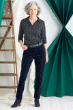Seasalt Cornwall Larissa Shirt Polka Dot Onyx 1360335B00