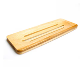 Shampoobar bamboe zeepplank: zeepplank met open bodem zodat de zeepjes goed kunnen drogen