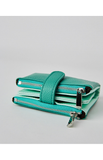 Surkana bicolour soft wallet turquoise 22DOMI112-53