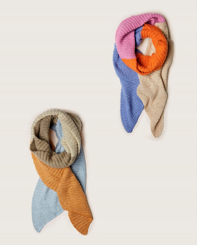Surkana color stripes scarf 32PLET731