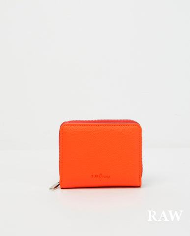 Surkana small purse with zipper orange  22BINA111-20