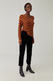 Surkana Long sleeve v-neck striped jumper 551DERA232-41