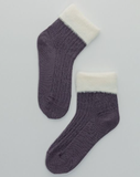 Surkana plain socks with hair cuff 31SOCO912