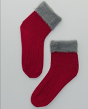 Surkana plain socks with hair cuff 31SOCO912