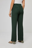 Surkana trousers khaki 521LIVI526_62: groene broek met elastische taille