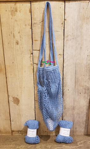 Thought String Bag Blue WAC4300