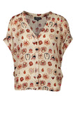 Zilch blouse wide Laurel ivory 21RAC15.029-897