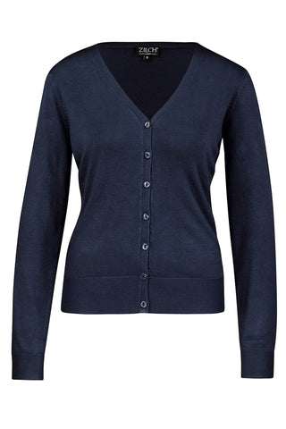 Zilch cardigan V-neck basic navy 99BAS20.001-18