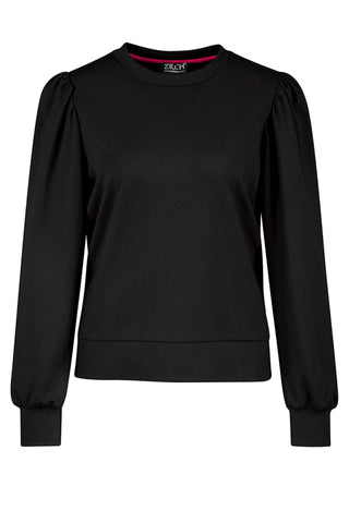Zilch sweater puff black 22VIN30.078-999