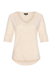 Zilch top V neck beige 31LIJ10.141-1,111