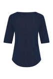 Zilch top V neck navy 31LIJ10.141-18