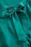 Zilch pants belt emerald 11TEN60.040-291: comfortabele broek van tencel