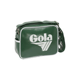 Gola micro redford messenger bag bottle green / white CUC114NF1